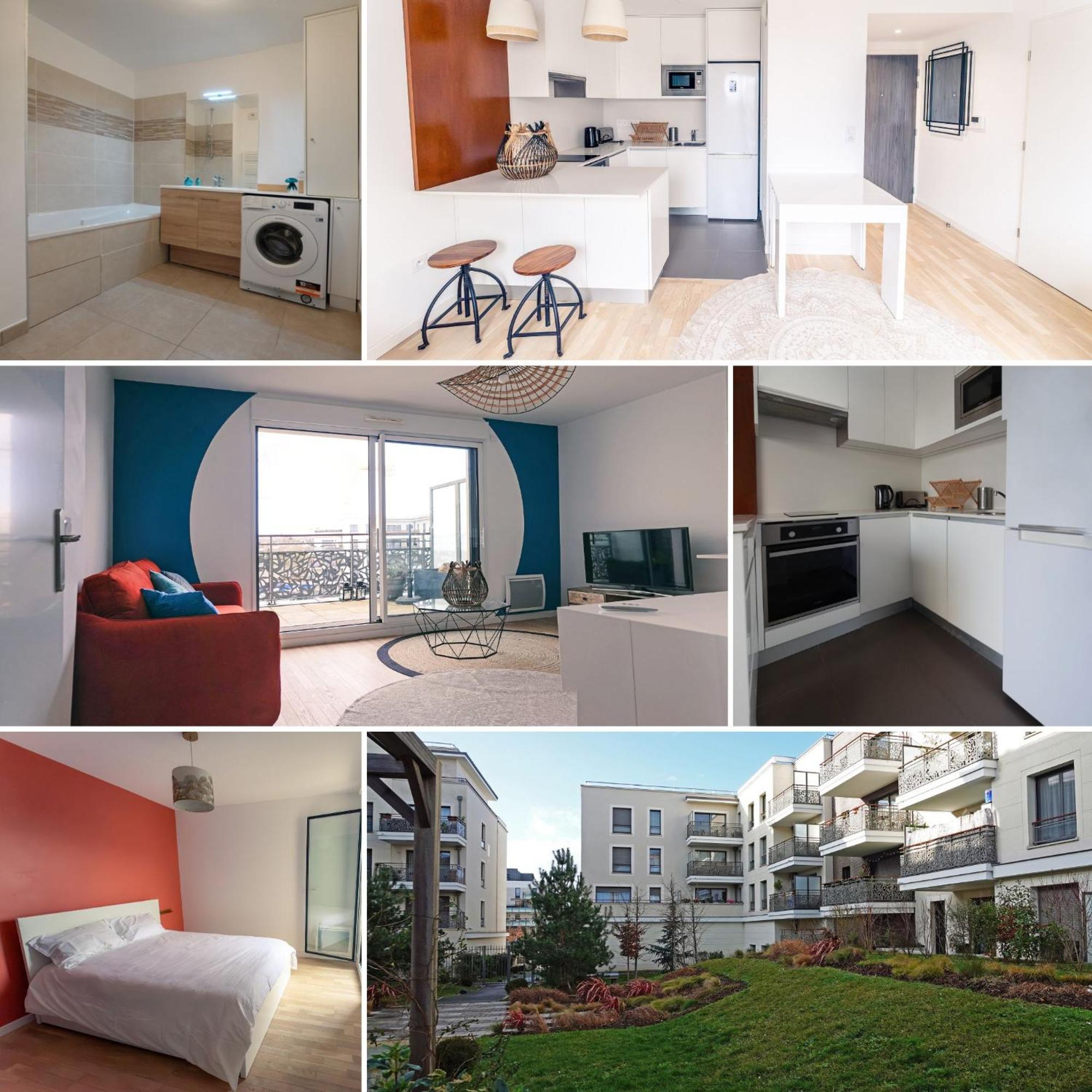 Appartement Residence Neuve Proche Versailles แซ็ง-ซี-เลโคล ภายนอก รูปภาพ
